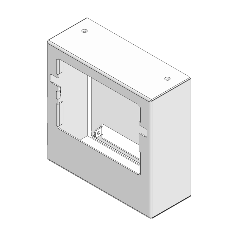 ELSNER 60156 WS1 Color wall housing, aluminum