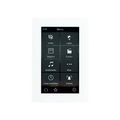 EELECTRON TP43M01KNX-GL-1 KNX 4.3- CAPACITIVE TOUCH PANEL - GLASS - WHITE