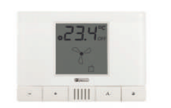 EELECTRON TM10D29KNX TERMOSTATO HOTEL HVAC INCASSO CON PLACCA IN PLEXI- TOTAL BIANCO
