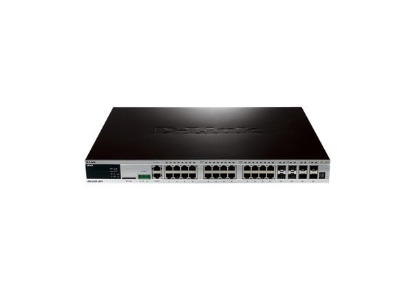 D-LINK DGS-3420-28PC 24P10/100/1000POE+ LAYER 2+ STACK