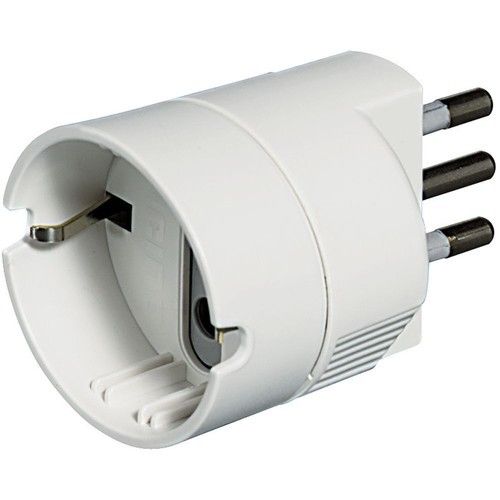 BTICINO BT-S3623D kit - adattatore spina 10A/presa P30 bco