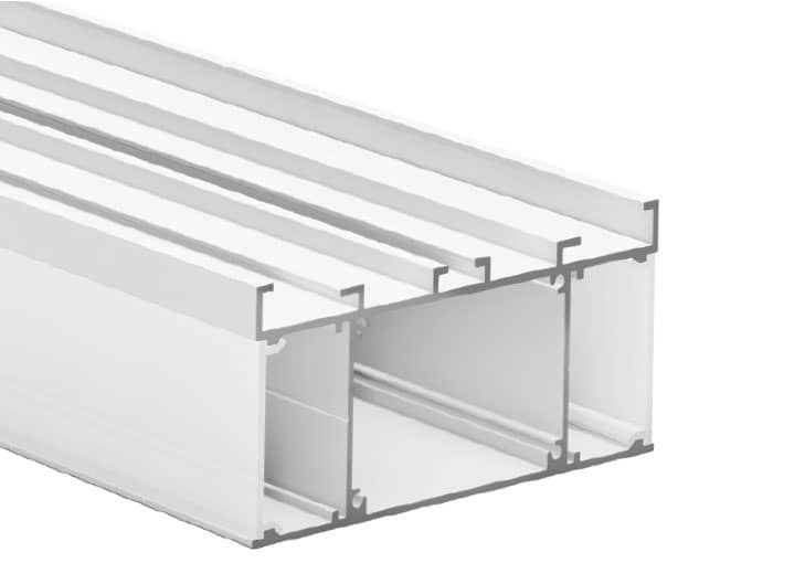 LEDCO PR750/BI PROFILO PARETE/SOFFITTO BI-EMISSIONE90x43MM 2MT. B
