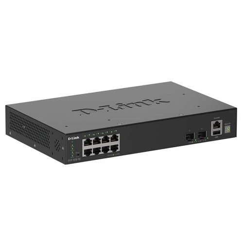D-LINK DGS-1530-10 8 PORTS GE + 2 PORTS 10G SFP+ Switch Stand-Alone