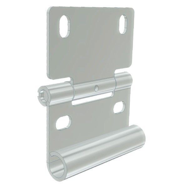 SOMMER 25167-R9016 Cerniera laterale duplex Ral9016