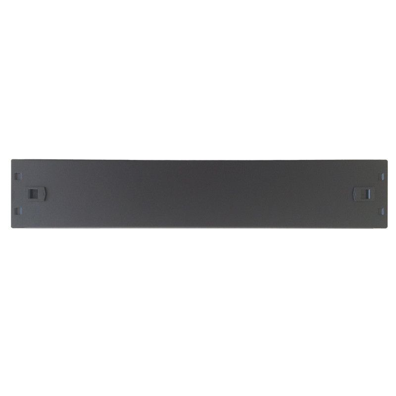 WP RACK WPN-ABP-2SL-B PANELLO CIECO SCREWLESS 2U, NERO RAL9005