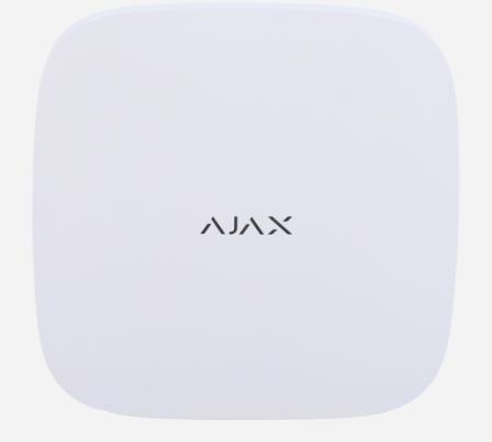 AJ-HUB2-DC6V-W Ajax - Triple wireless control panel via LAN-Dual SIM