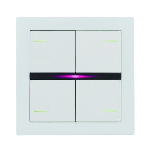 EELECTRON BK04PLL-4 KIT OF 4 SQUARE PLASTIC KEYS PAINTED WHITE