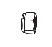RIB DDD12MAI 12MA TALL STAINLESS STEEL AUTOB NUT