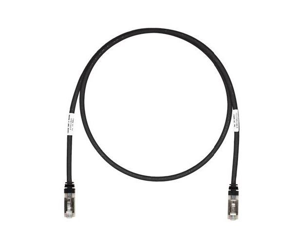 PANDUIT STP6X20MBL Copper Patch Cord- Cat 6A- Black S/FTP Cable- 20 meters