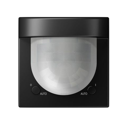 JUNG LS3281-1SWM KNX 180° detector for bus coupler 2073U - Universal with alarm signaling - lens type 2-20 m - matt graphite black