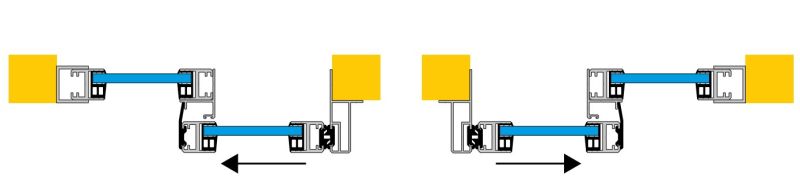 CAME 818XA-0067 S30 ANTE 1M+1F L3000-H2520 MM