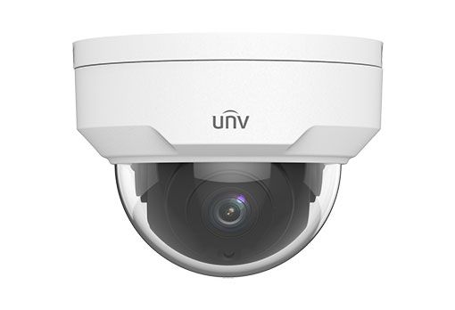 UNIVIEW IPC322LR3-UVSPF28-F Telecamera dome fissa di rete StarLight antivandalismo da 2 MP