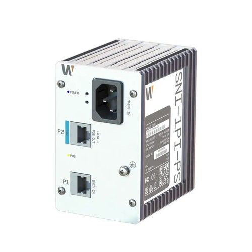 HANWHA SNI-1PI-PS Industrial 1 Port PoE Injector