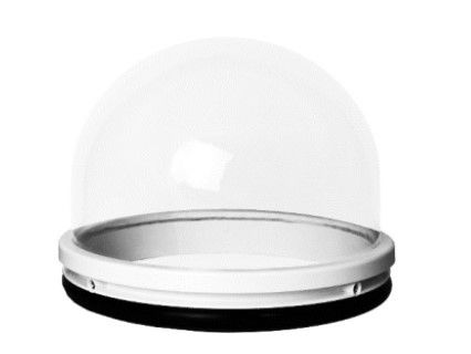 TKH SECURITY DC31 Dome cover, transparent, vandal proof, for FD200xM1-EI. FD200xv2M