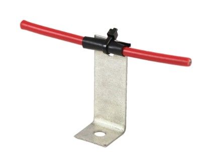 ARITECH FIRE ACA-BL05-025 L-shaped fastening clip in galvanized steel L=50mm