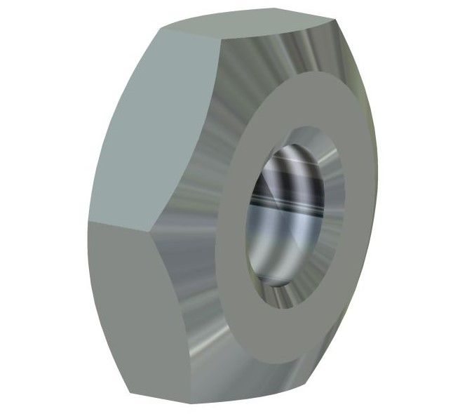 SOMMER 14041 DIN 934 galvanized m2 hexagonal nut