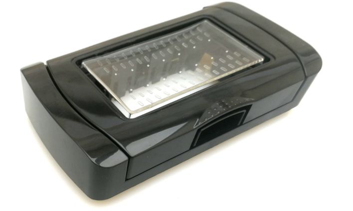 MAPAM S8004N Placca Idrobox IP55 Art S8004N 4P Nero