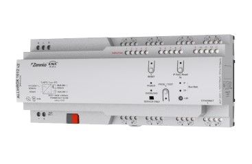 ZENNIO ZPR1612v2 ALLinBOX 1612 v2 - Apparecchio multifunzione con alimentatore, interfaccia KNX-IP, 16 uscite, 12 ingressi e modulo logico
