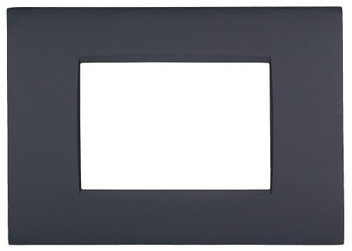 MAPAM CBM7003-2 Placca Metallo Vip CBM7003-2 3P Nero