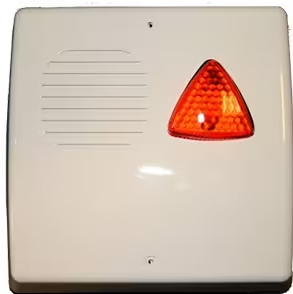 VENITEM 23.30.38 Sirena TRIADE L senza coperchio-arancio EN50131-4