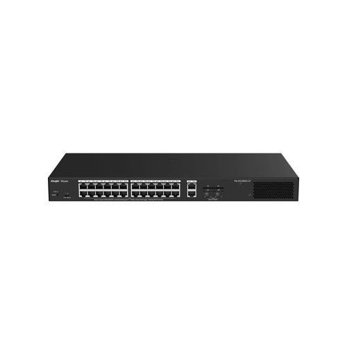 RUIJIE RG-ES228GS-LP 24-Port 10/100/1000 Mbps PoE+, 2-Port Gigabit and