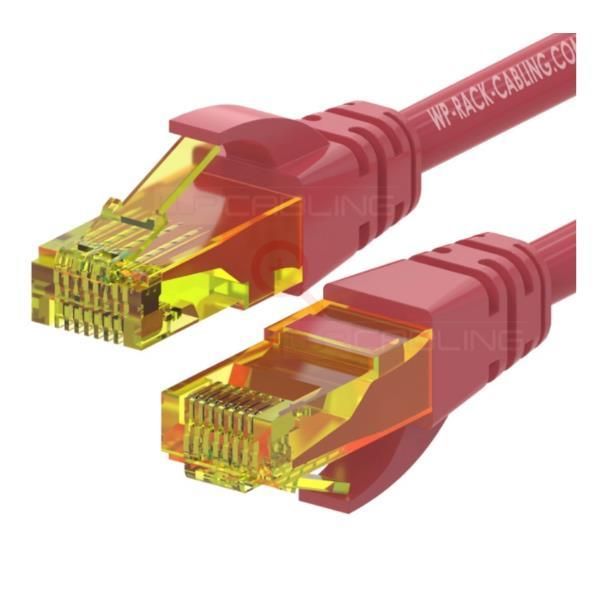 WP RACK WPC-PAT-6AU030R PATCH CABLE CAT.6A U-UTP 3 m. LS0H RED