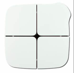 EELECTRON COAW-MINI-FE MINIPAD COVER - SWISS WHITE - PACK 12pcs