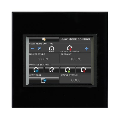 EELECTRON VS00G30KNX TOUCH PANEL 3.5 pollici SQUARE - VETRO NERO