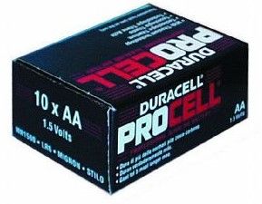 ELDES MN1500/10 Confezione di 10 pile alcaline Duracell 1.5V stilo tipo AA