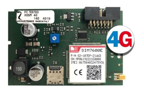 AVS ELECTRONICS 1171118 Plug-in GSM telephone communicator on LTE/4G networks