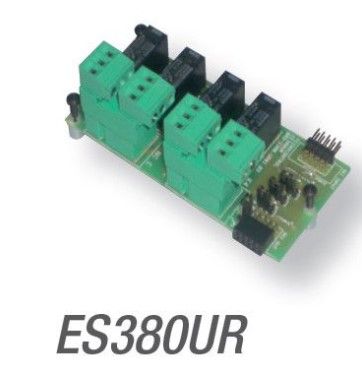 TECNOCONTROL ES380UR Scheda 4 relè per CE380UR (max 2 installabili)