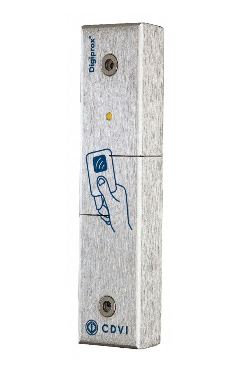 CDVI DGLIFWLC Slim vandal-proof proximity reader in stainless steel