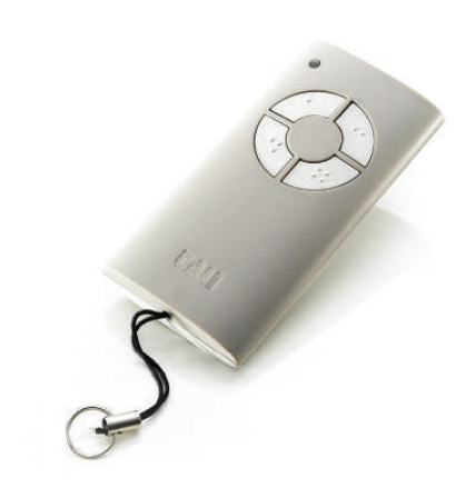 TAU P-250T-4C 433 - 92 MHZ QUADRIC TRANSMISSION. SELF-LEARNING