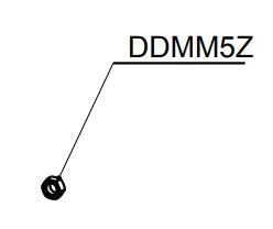 RIB DDMM5Z 5MA MEDIUM GALVANIZED NUT UNI 5588