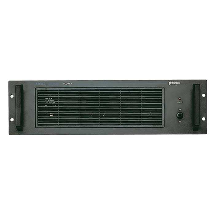PASO P8003/2-B Ventilation panel with 2 220 Vac fans (3 U)