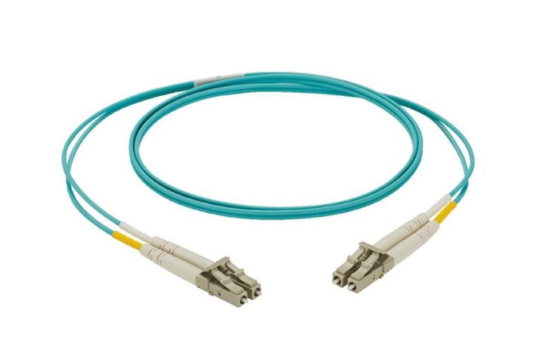 PANDUIT NKFPX2ELLLSM002 NK 2-fiber OM3 1.6mm LSZH Jacket Patch Cord LC Dup