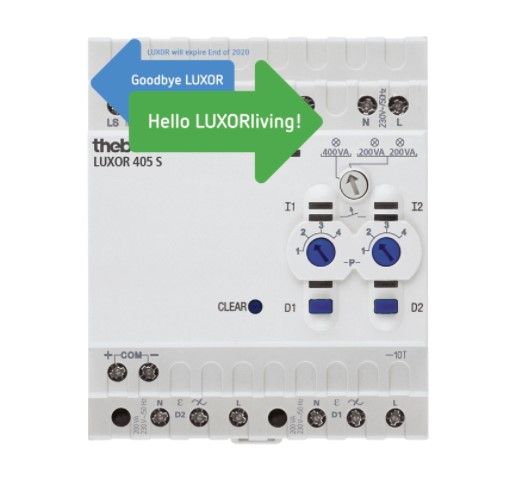 THEBEN 4050100 LUXOR 405 S MOD. DIMMER 2 CANALI