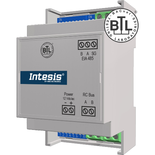 INTESIS IN485HIT001R000 Hitachi VRF systems for BACnet MS/TP and Modbus RTU - 1 unit