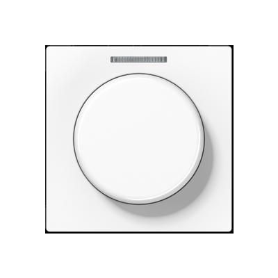 JUNG A1540KO5WW Cover with light outlet for KNX rotary button - alpine white