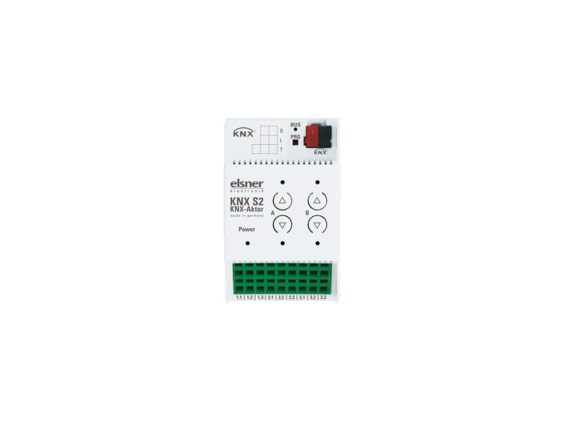 ELSNER 70541 KNX S2 Attuatore KNX- 2 OUT