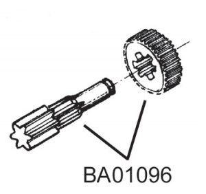 RIB BA01096 R GEARS. Z39 JOLLY+Z6 PINION