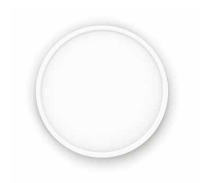 NEXTALITE APE-244/0170 Lampada a soffitto rotonda. 230V- 4000K- 70W. Dime