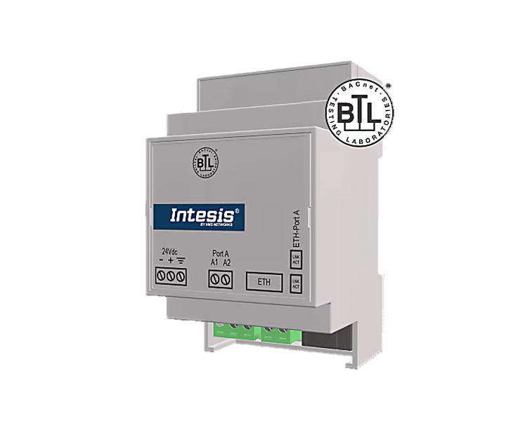 INTESIS INBACMEB0500100 M-BUS to BACnet IP Server Gateway - 50 devices