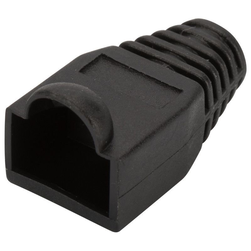 WP RACK WPC-MDA-B88-BL COPRI PLUG RJ45 8P8C CON SERRACAVO, NERO