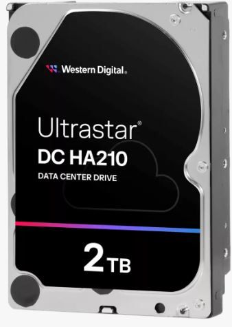 WESTERN-DIGITAL 1W10002-EP WD Ultrastar 7K2 3.5 Inch 2TB Sataultra DC HA210