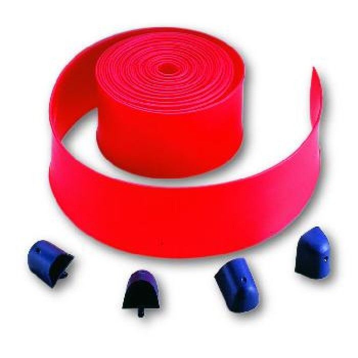 NICE WA2 8 m pack of red shockproof protective rubber complete with closing caps for WA1 rod