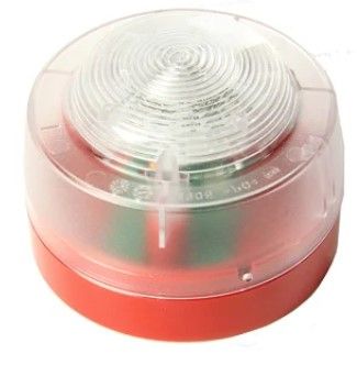 NOTIFIER CWST-RR-S5 SEGNALATORE OTTICO CON LED ROSSO IP21C EN54-23
