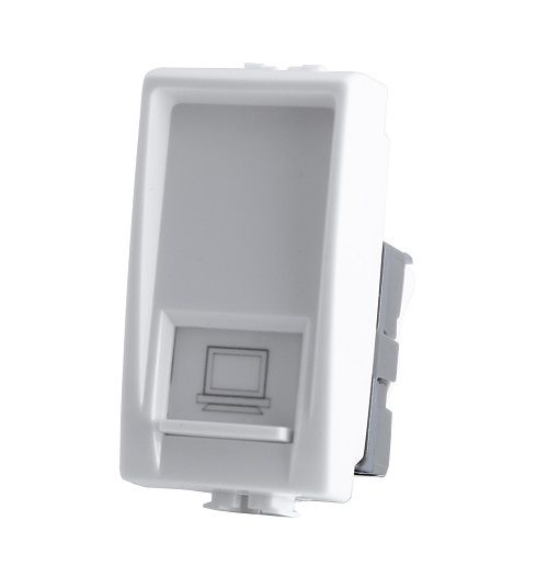 MAPAM 527B Rj45 8 Pin Utp 5E Joy 527B Network Connector White