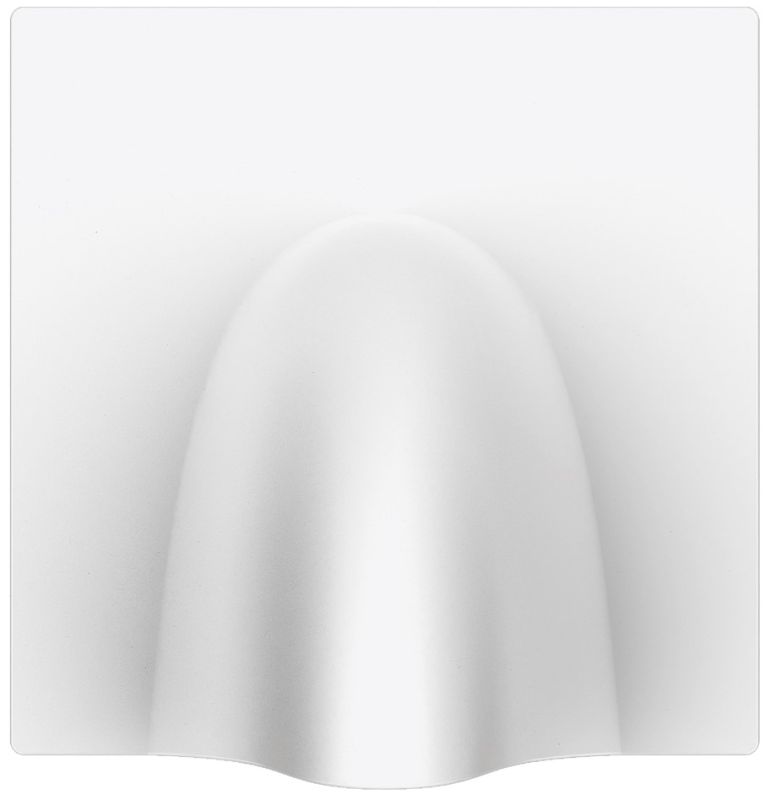 ZENNIO 830002107 ZS55 - Cable outlet cover (55 x 55 mm), white