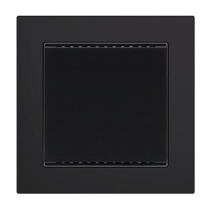 ELSNER 70625 KNX AQS/TH-UP gl- intense black RAL 9005 KNX CO2 sensor- Temperature - Humidity
